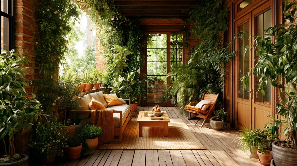 8 Modern Tiny Balcony Garden Ideas 7 Cozy Apartment Patio with Layered Plants