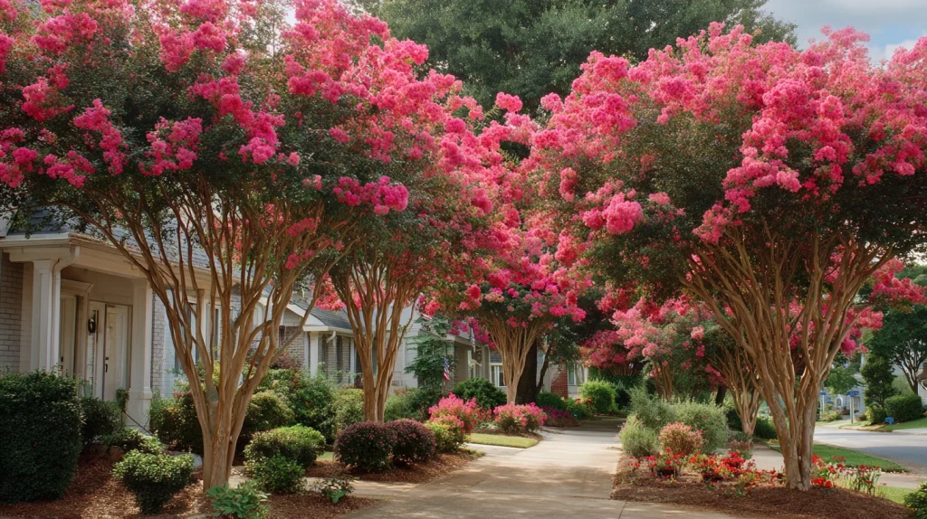 7 Best Flowering Trees for Backyard Ideas 4 Crape Myrtle Trees for Long Lasting Blooms