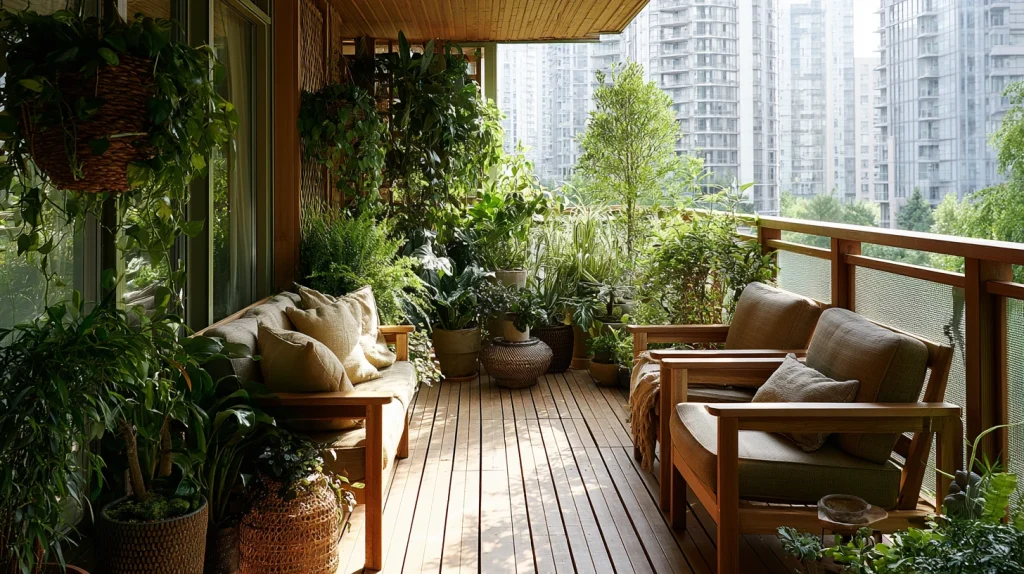 8 Famous Small Balcony Garden Ideas 2 Create a Balcony Garden Aesthetic with Layered Plants