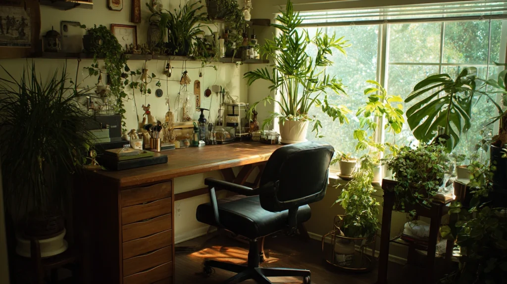 12 Modern Indoor Plants Ideas 12 Create a Bonsai Inspired Workspace