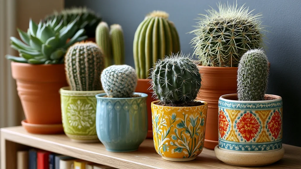 7 Unique Cactus Plants Indoor Ideas 2 Create a Modern Cactus Shelf Display