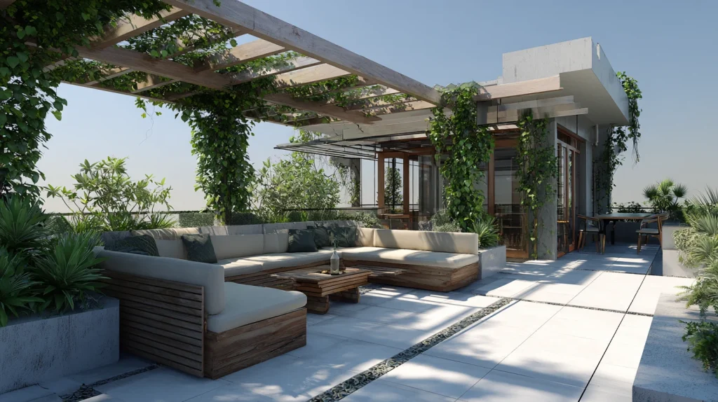 11 Special Terrace Garden Ideas 6 Create a Modern Roof Garden Design