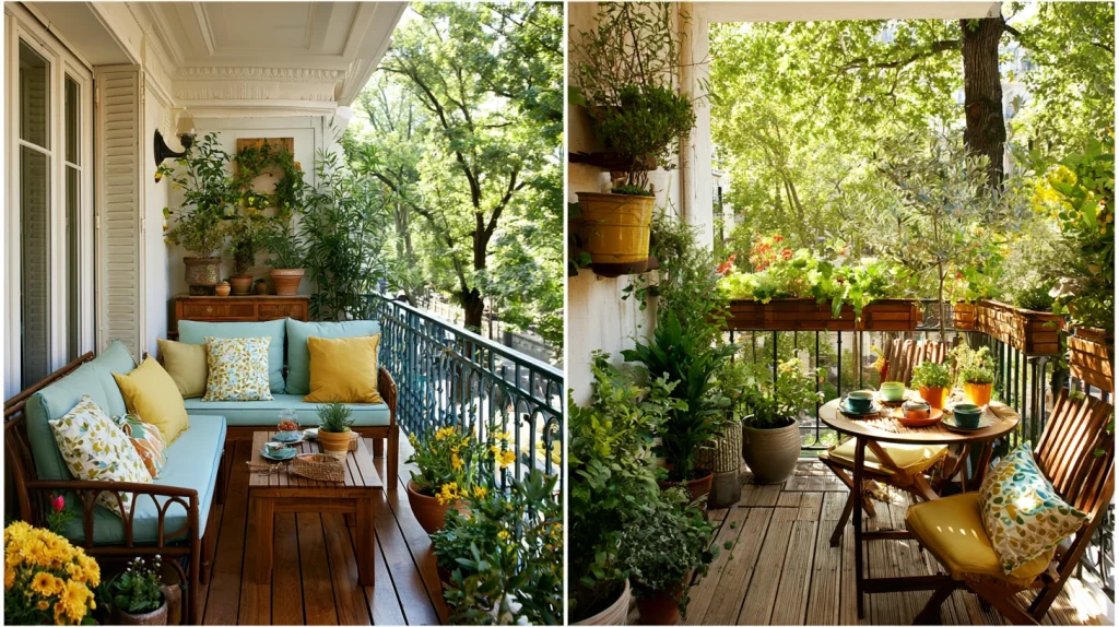 8 Modern Tiny Balcony Garden Ideas 8 Cute Balcony Ideas with Colorful Accents