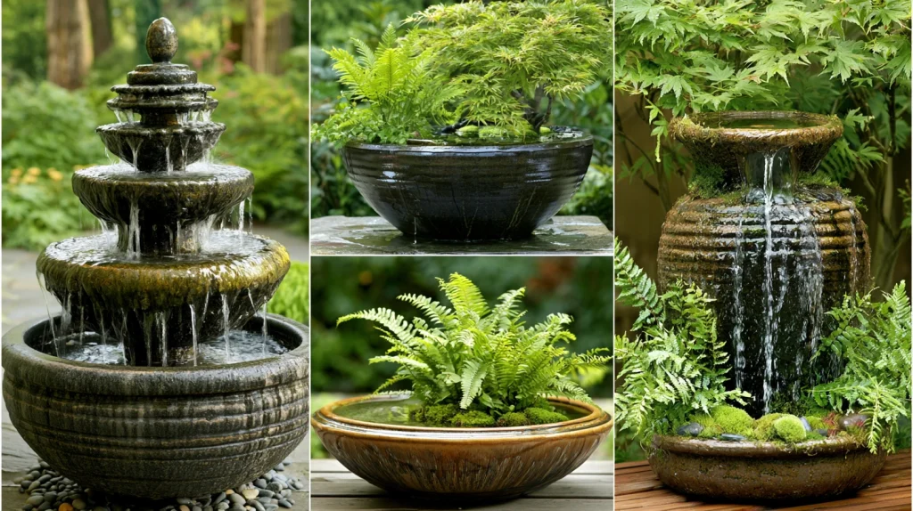8 Best Terrace Garden Rooftop Indian Ideas 6 DIY Garden Fountains for Relaxing Ambience