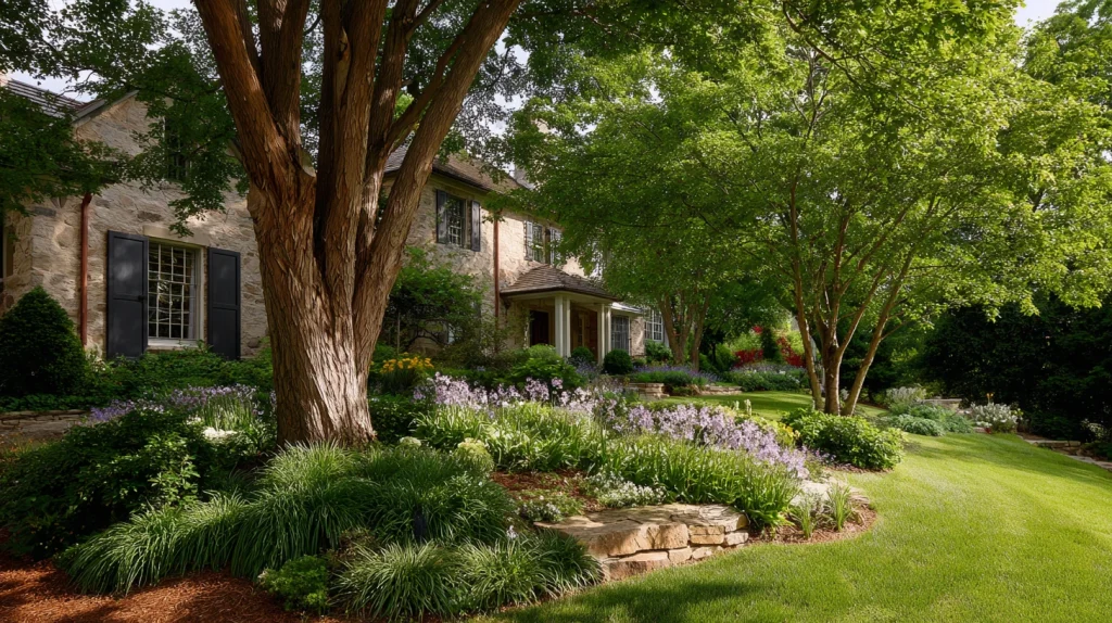 8 Modern Fast Growing Front Yard Shade Trees Ideas 5 Design a Country Property Landscape with Shade Trees