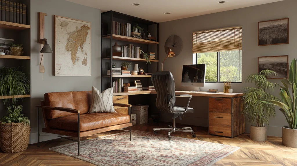 6 Modern Home Office Interior Design Ideas 4 Design a Cozy Work Office for Comfort