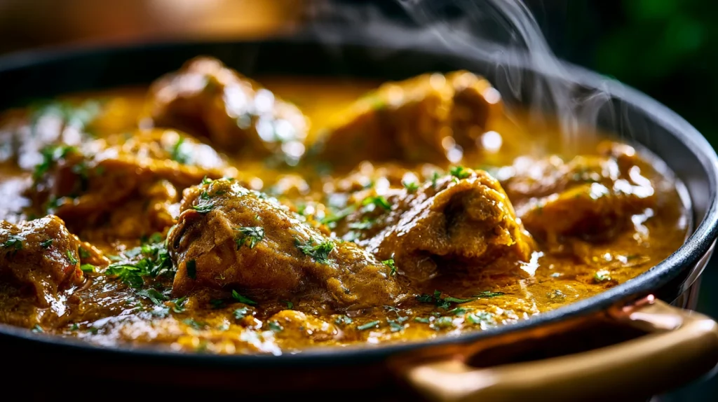 Dutch Oven Chicken Curry Recipe - Rich Slow Simmered Curry 2 Dutch Oven Chicken Curry