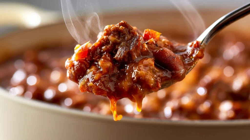 Dutch Oven Chili Recipe - Easy Hearty Homemade Chili 2 Dutch Oven Chili Recipe