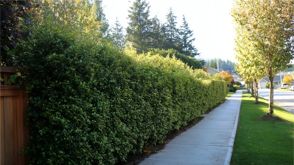 8 Modern Fast Growing Hedges Ideas 3 Evergreen Privacy Hedge Along Fence Lines