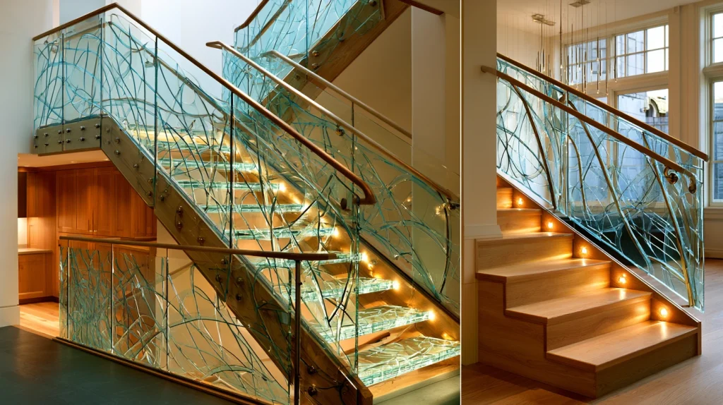 9 Popular Stairs Design Ideas 3 Glass Railing Stair Design