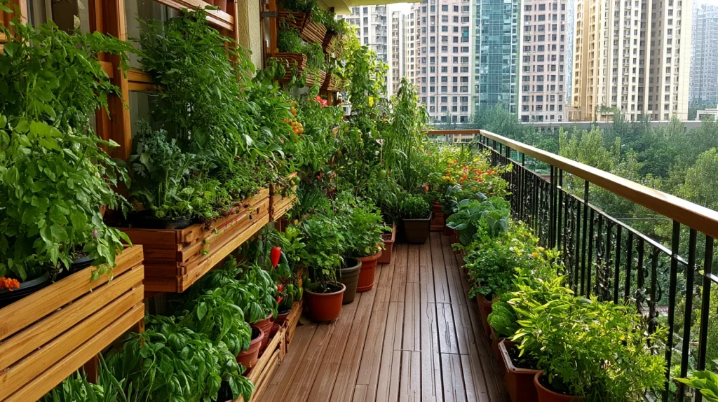 11 Best Mini Garden Ideas for Small Spaces Balcony Ideas 3 Grow a Vegetable Garden on Your Balcony