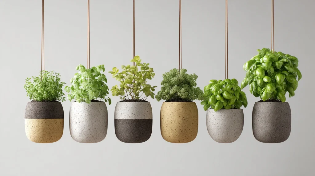 12 Most Famous Small Terrace Garden Ideas 6 Hanging Planters for Space Saving Design