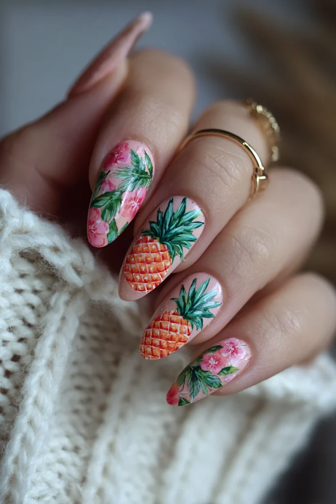9 Famous Summer Nails Acrylic Ideas 5 Holiday Nails Summer Acrylic