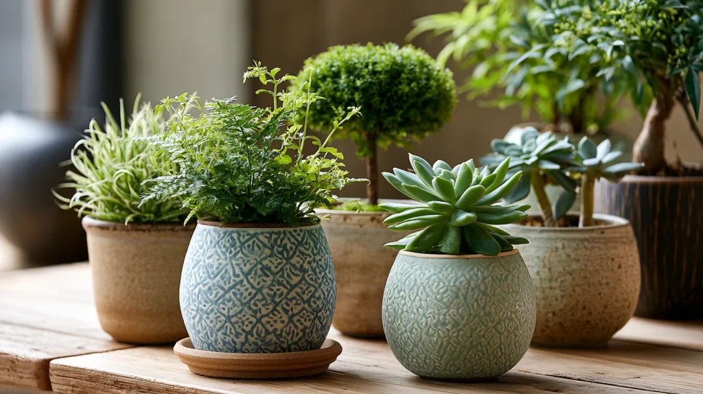 8 Unique Potted Plants Indoor Ideas 3 House Plants Decor with Ceramic Pots