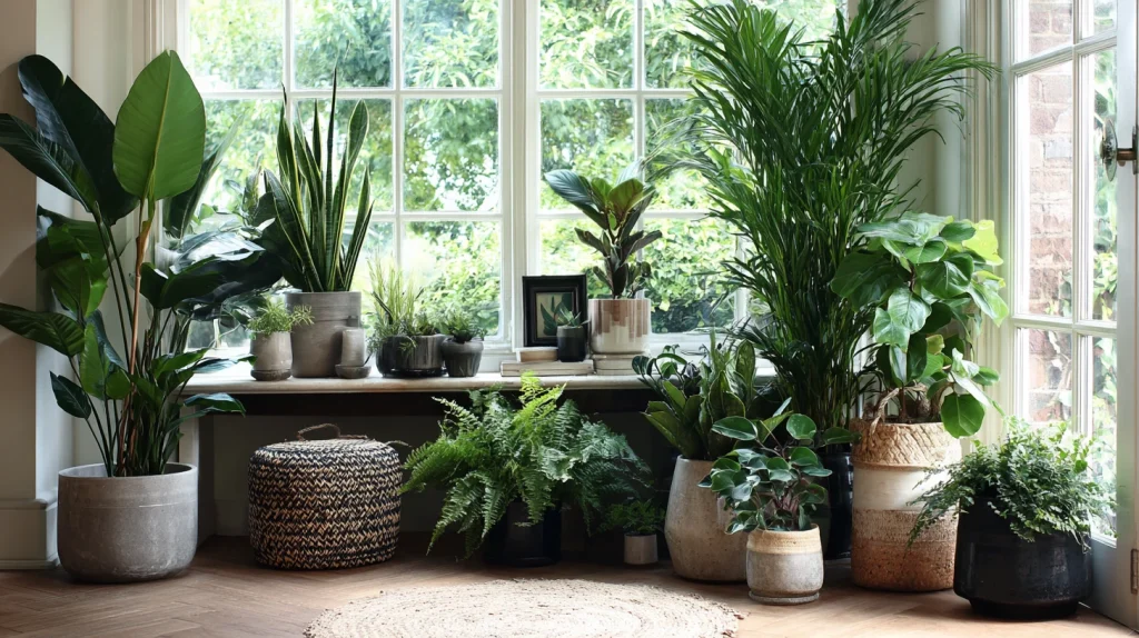 11 Modern Indoor Plants Decor Living Room Ideas 6 Household Plants Grouped Styling