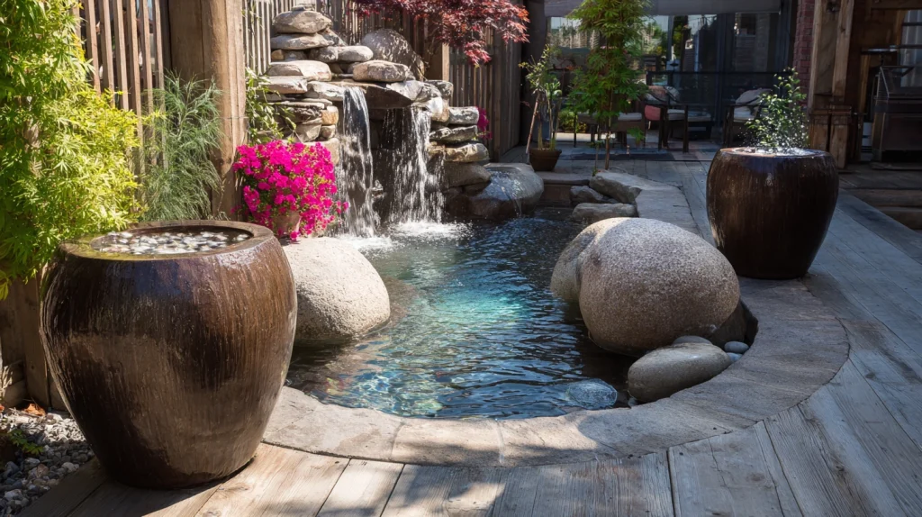 11 Special Terrace Garden Ideas 10 Incorporate Water Features