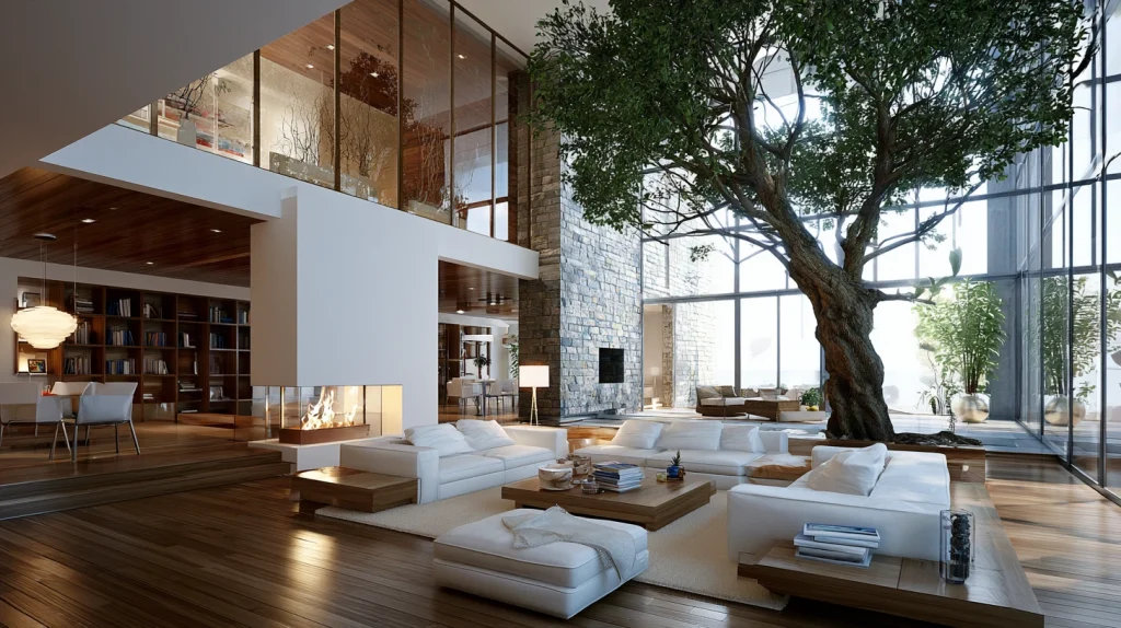 9 Unique Tall Indoor Plants Ideas 5 Indoor Tree in Modern Home Living Rooms