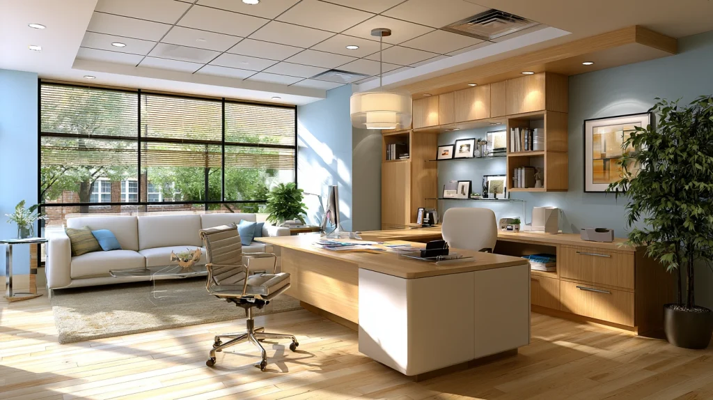 6 Modern Office Waiting Area Interior Design Ideas 5 Interior Design Medical Office with Functional Layout