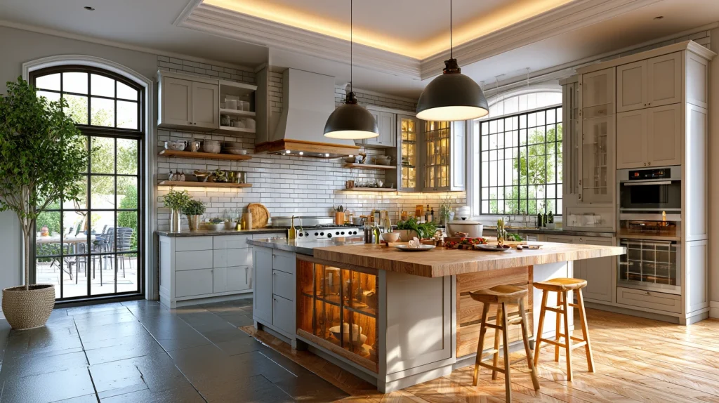11 Famous Indian Kitchen Design Ideas 11 Kitchen Island for Larger Indian Homes