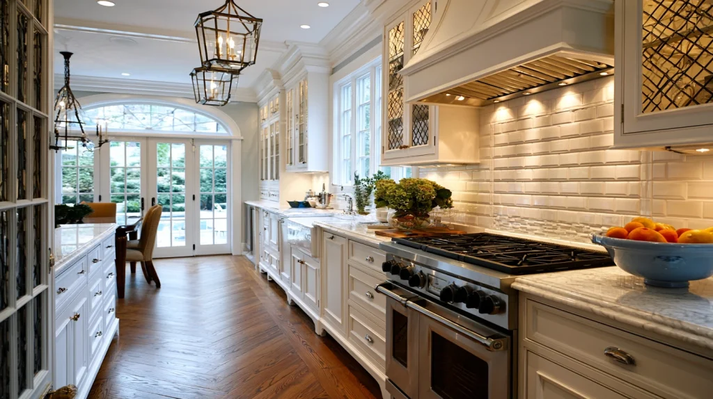 9 Unique Kitchen Backsplash Ideas 5 Kitchen With White Tile Backsplash Classic Style