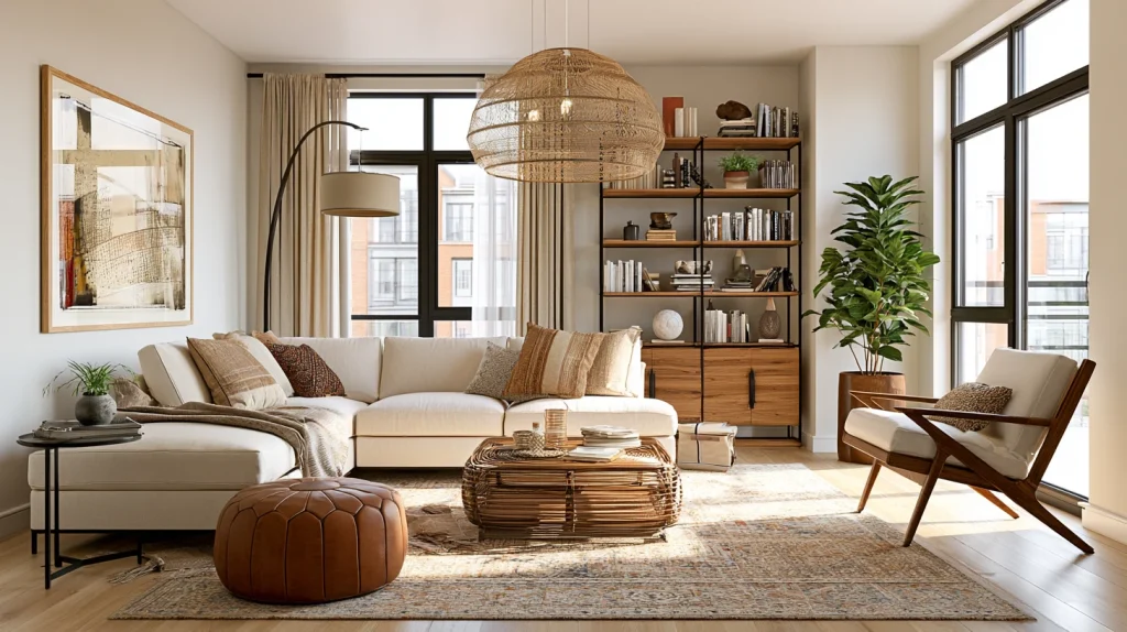 11 Popular Earthy Minimalist Living Room Ideas 6 Layered Textures Instead of Excess Decor
