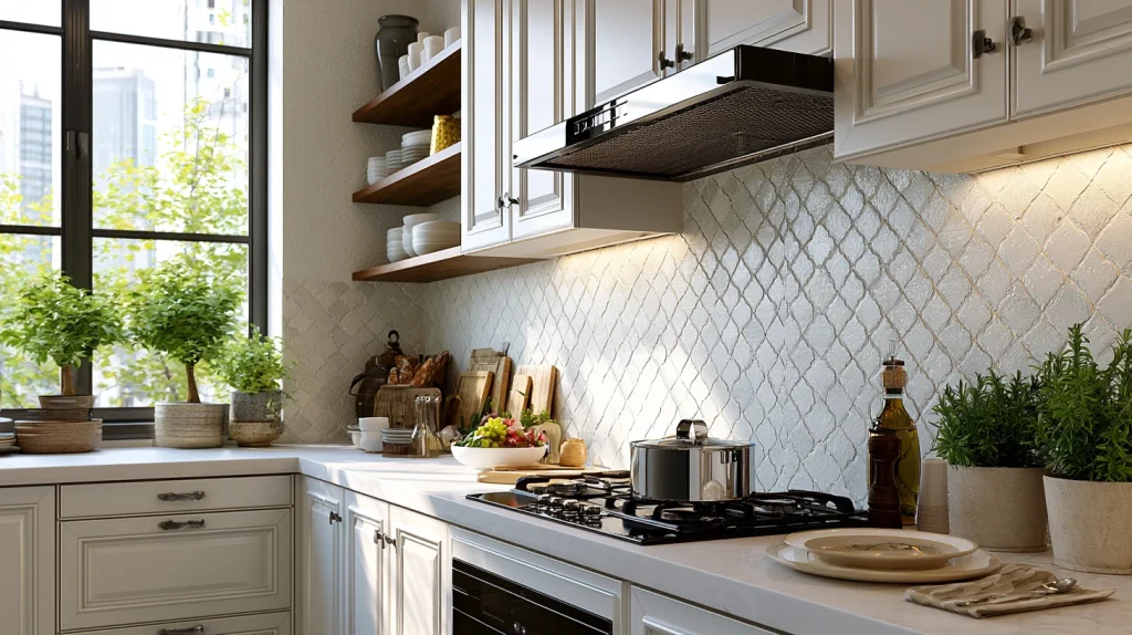 11 Unique White Kitchen Backsplash Ideas 5 Light Kitchen Tile Backsplash for Bright Spaces