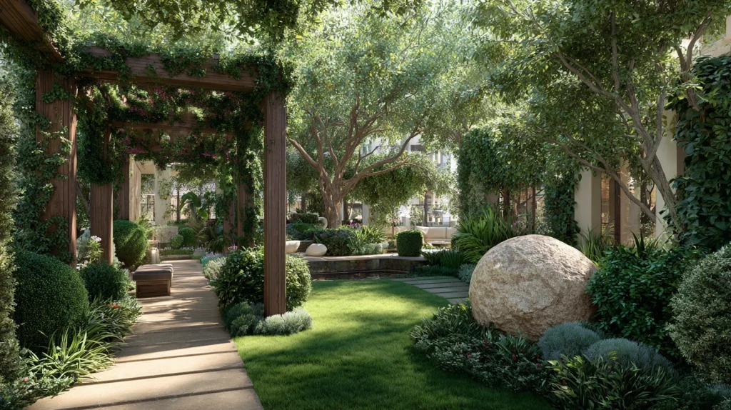 11 Famous Terrace Garden Design Ideas 2 Luxurious Garden Design with Green Layers
