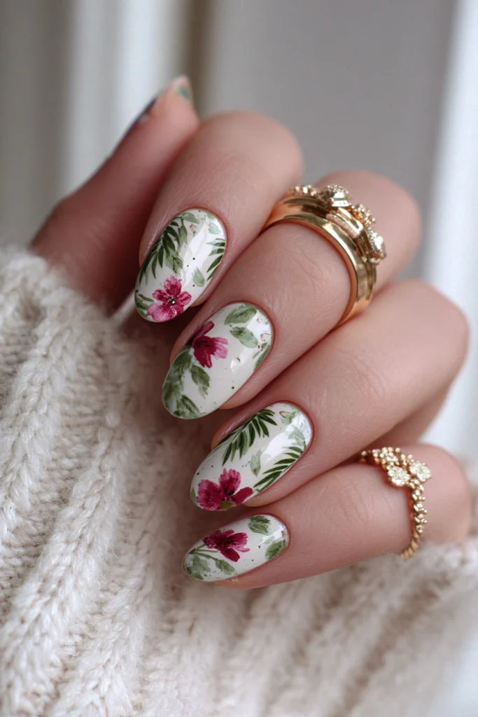 11 Nails Art Summer Ideas 10 Manicure Inspiration with Floral Accents