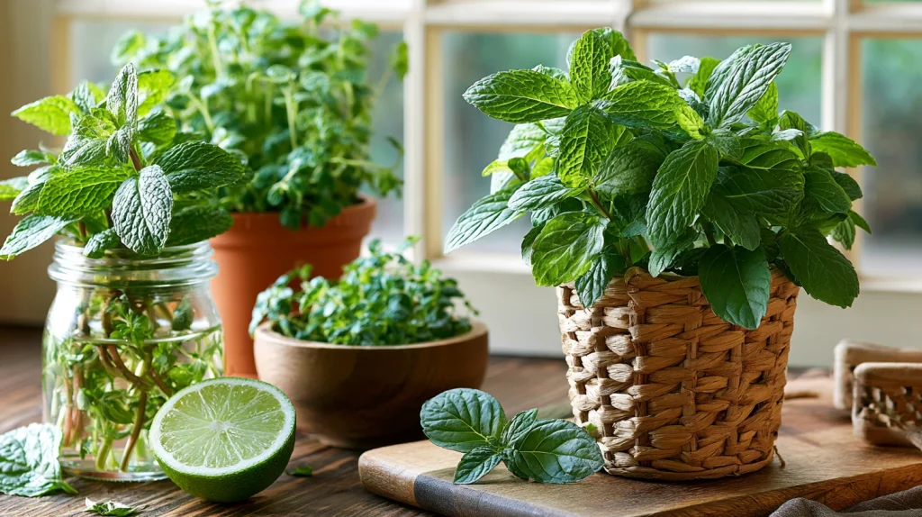 10 Famous Plants That Grow in Water Indoor Ideas 11 Mint for Functional Indoor Greenery