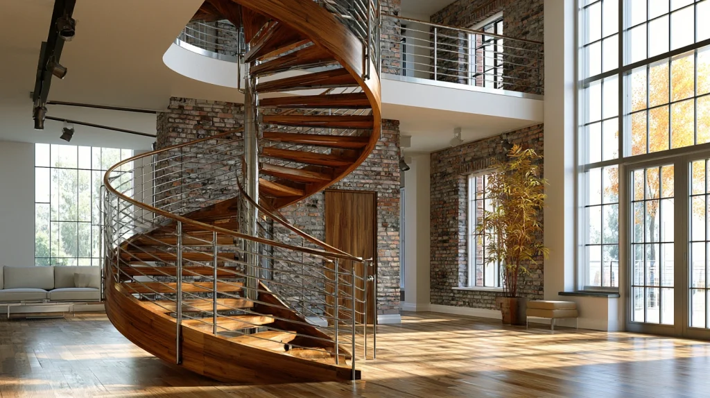 9 Popular Stairs Design Ideas 9 Mixed Material Stair Design