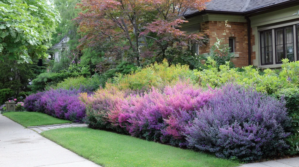 8 Modern Fast Growing Hedges Ideas 6 Mixed Shrubs with Color Border Hedge