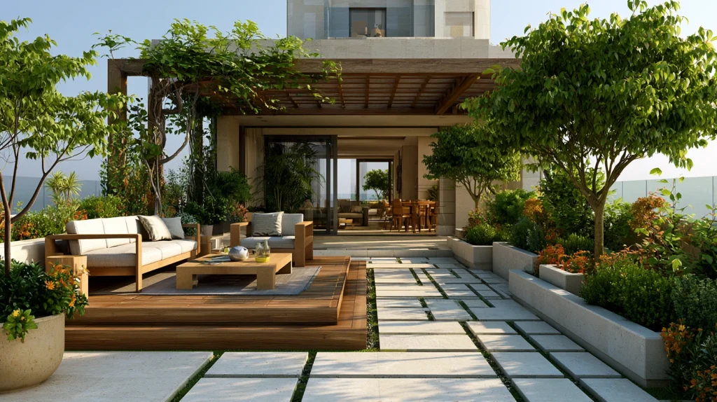 9 Best Penthouse Garden Rooftop Terrace Ideas 7 Modern Clean House Rooftop Garden Design