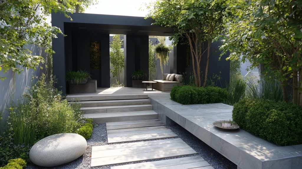 11 Famous Terrace Garden Design Ideas 11 Modern Minimalist Terrace Garden Design