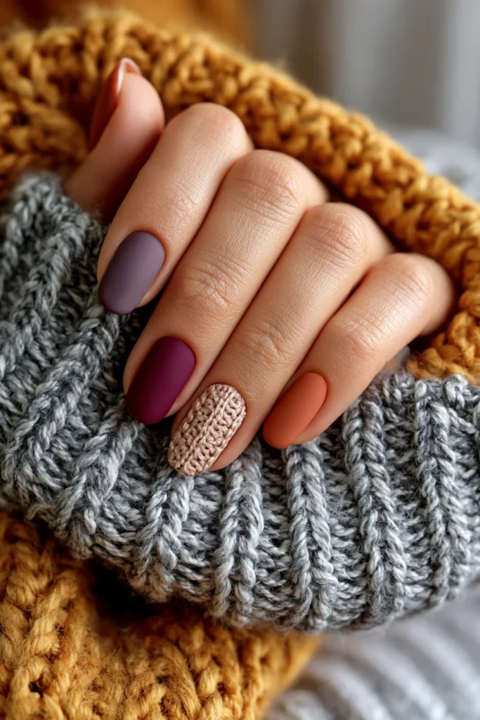 10 Light Brown Nails Ideas 5 Nail Inspiration Autumn with Matte Finish 1