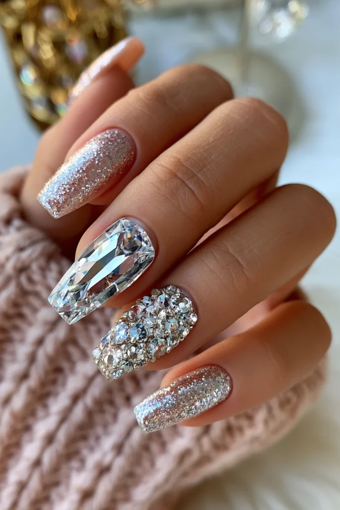 11 Pink and Brown Nails Ideas 5 Nail Inspo Coffin Birthday Glam Set