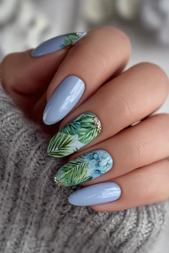 8 Best Summer Nails Ideas 8 Nails Acrylic Summer with Bold Color Blocking