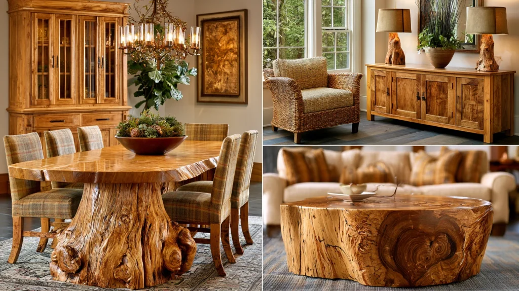 11 Popular Earthy Minimalist Living Room Ideas 4 Natural Wood Furniture