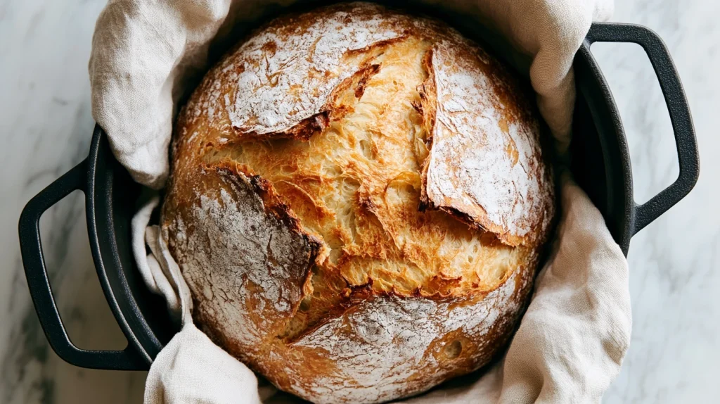 No Knead Dutch Oven Bread - Easy Crusty Homemade Bread 10 No Knead Dutch Oven Bread