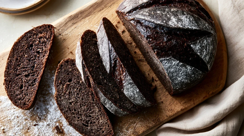 No-knead Black Bread Recipe - Easy Artisan Dark Bread at Home 11 No-knead Black Bread