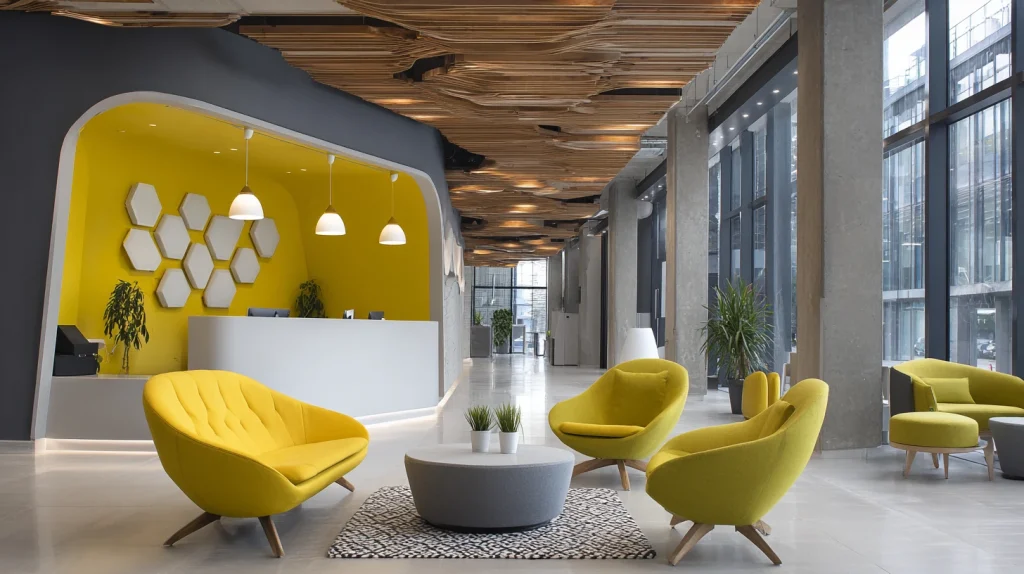 9 Best Office Reception Interior Design Ideas 7 Office Design Reception with Brand Integration