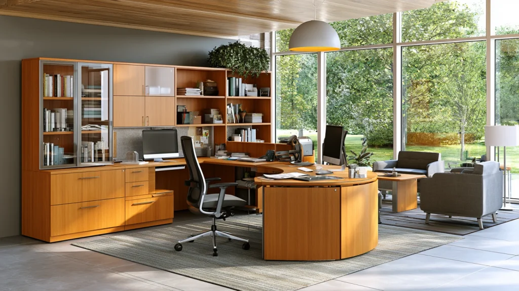 7 Famous Home Office Corner Desk Ideas 4 Office Desk L Shaped with Dual Work Zones