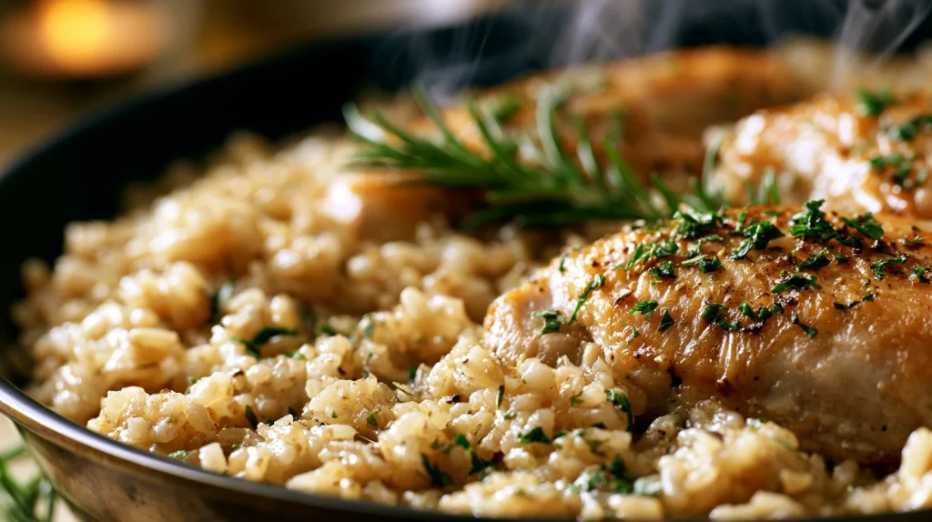 One Pot Chicken and Rice Recipe - Easy Family Dinner Meal 2 One Pot Chicken and Rice