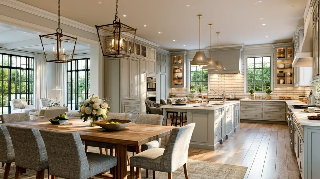 12 Special Open Kitchen Design Ideas 4 Open Kitchen and Dining Room Connection