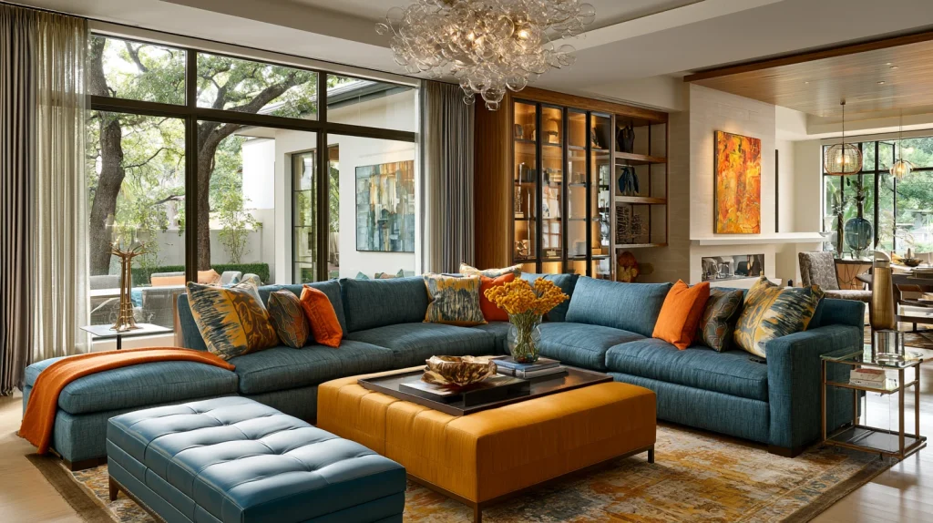 12 Gorgeous Boho Minimalist Living Room Ideas 6 Organic Modern With Pops of Color