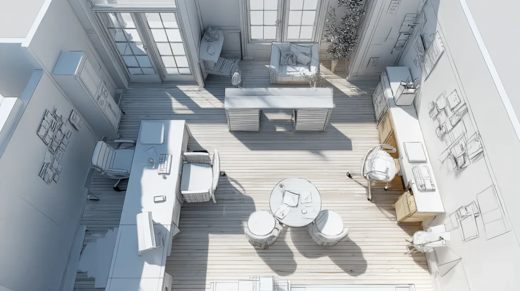 9 Famous Home Office Layout Ideas 5 Productive Room Layout with Zoning