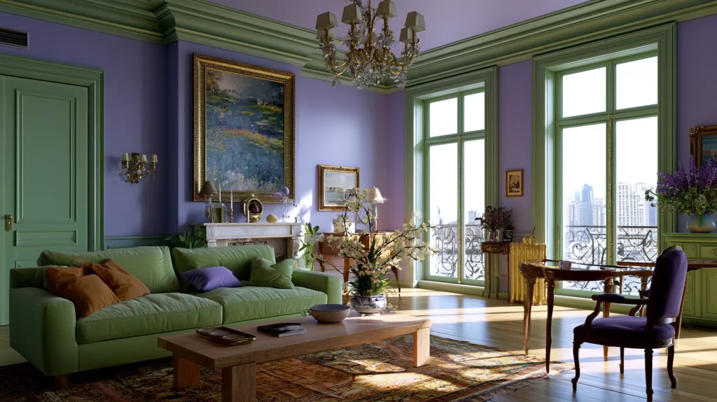 12 Popular Room Decor Ideas Bedroom Aesthetic Wall 5 Purple and Green Room Aesthetic Walls