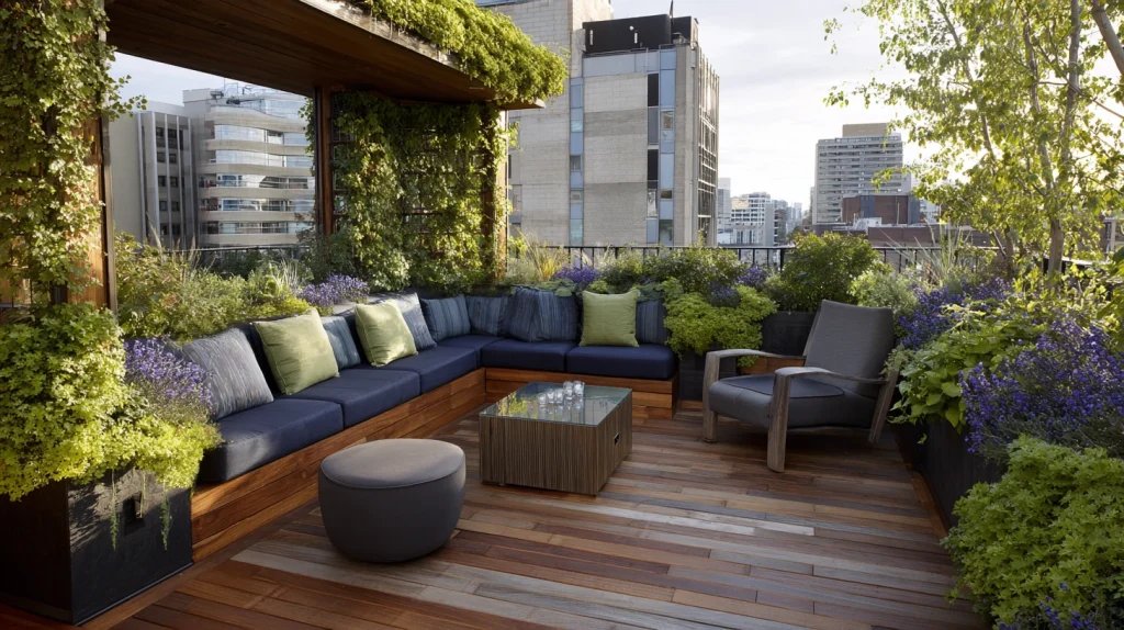 11 Famous Terrace Garden Design Ideas 7 Roof Top Garden Design Home with Cozy Corners