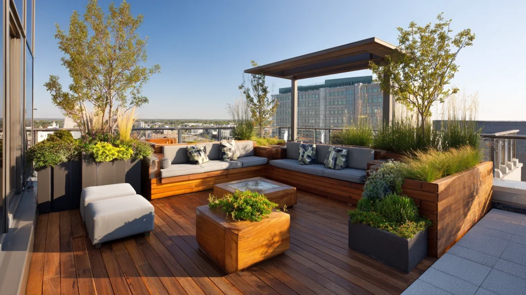 11 Famous Terrace Garden Design Ideas 3 Roof Top Garden Ideas Terrace Design with Seating Zones