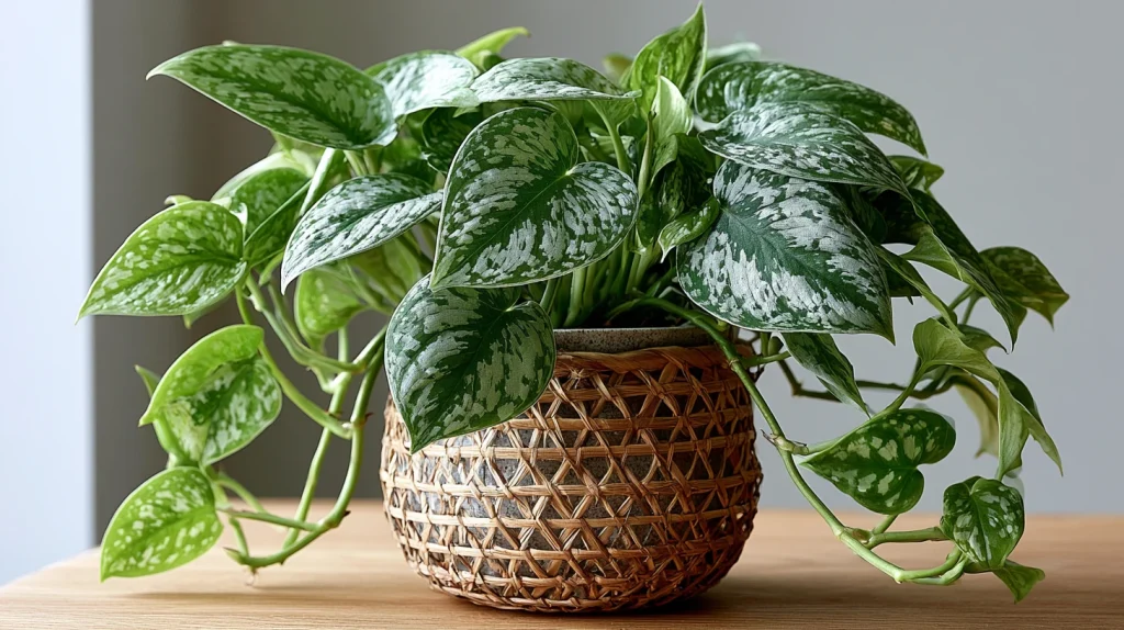8 Best Trailing Plants Indoor Ideas 9 Satin Pothos for Silver Toned Foliage