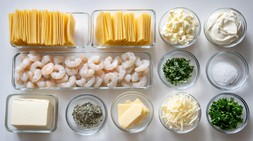 Shrimp Stuffed Pasta Rolls - Creamy & Cheesy Dinner Idea 3 Shrimp Stuffed Pasta Rolls